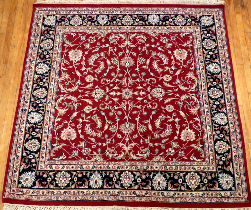 Kashan Rug #126 Size: 5' 10X5' 10 - Borokhim's Oriental Rugs