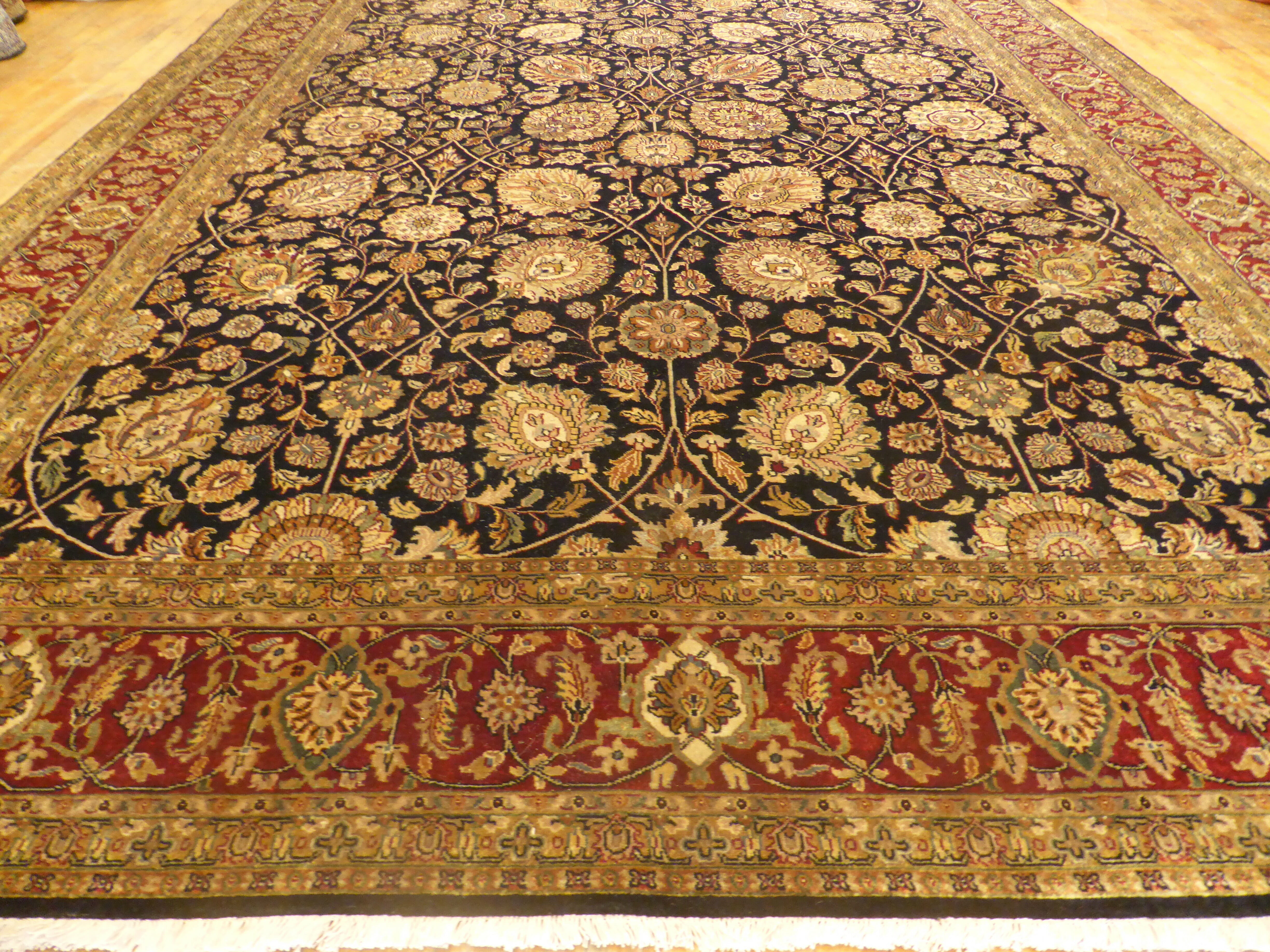 Kashan Rug #1422 Size: 8'X10' 3 - Borokhim's Oriental Rugs