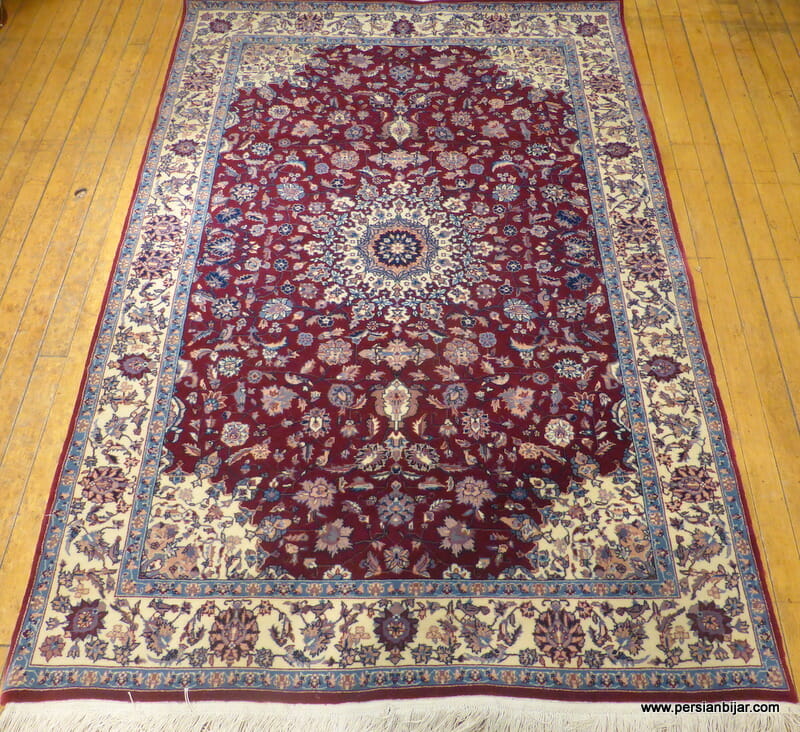 Kashan Rug #636- Size: 4'X5'11 - Borokhim's Oriental Rugs