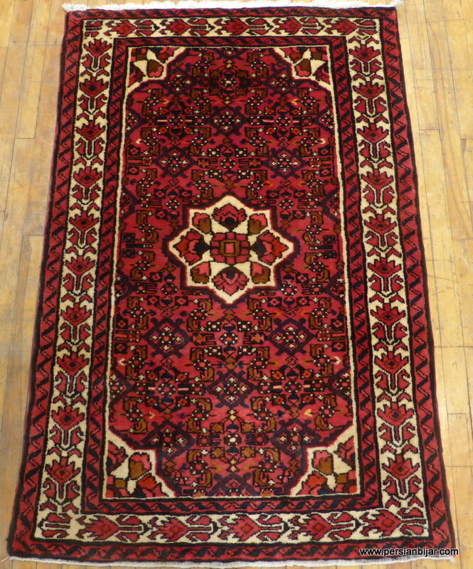 Hamadan Rug #624- Size: 3'4X5' - Borokhim's Oriental Rugs