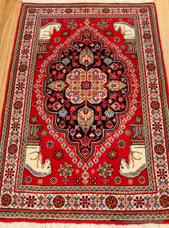 Hamadan Rug #624- Size: 3'4X5' - Borokhim's Oriental Rugs